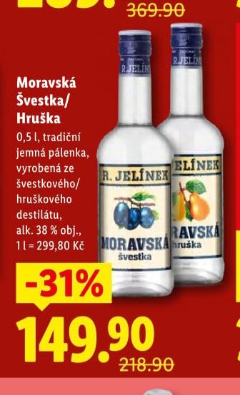 Moravská Švestka/Hruška - Lidl akcniletaky.com