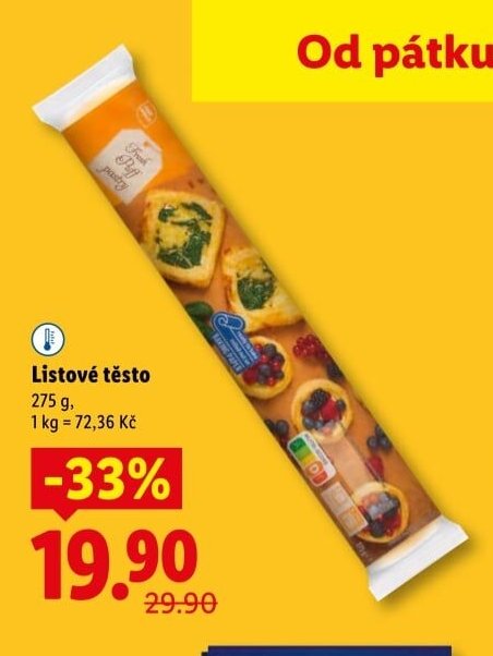 Listové těsto