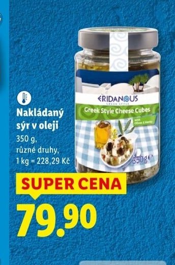 Nakládaný sýr v oleji