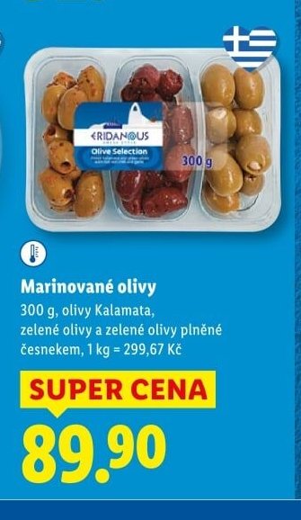 Marinované olivy