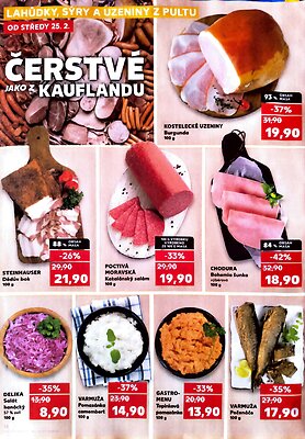 akční leták Kaufland 25.2.2026-3.3.2026