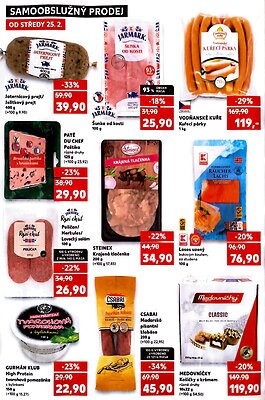 akční leták Kaufland 25.2.2026-3.3.2026