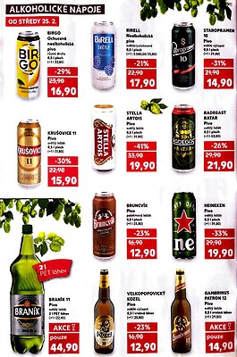 akční leták Kaufland 25.2.2026-3.3.2026