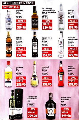 akční leták Kaufland 25.2.2026-3.3.2026