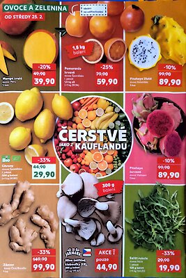 akční leták Kaufland 25.2.2026-3.3.2026