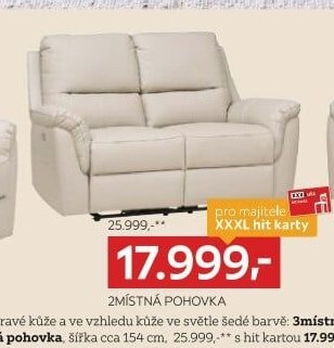 2místná pohovka