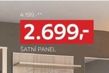 Šatní panel
