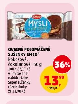 OVESNÉ POLOMÁČENÉ SUŠENKY EMCO
