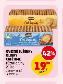 OVESNÉ SUŠENKY OLINKY CAFÉTIME