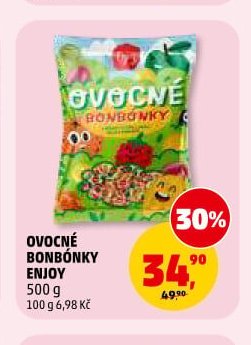 OVOCNÉ BONBÓNKY ENJOY