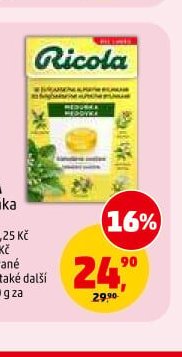 RICOLA meduňka