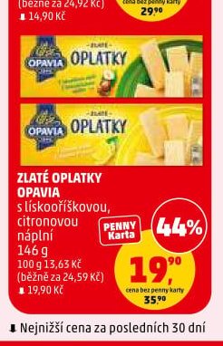 ZLATÉ OPLATKY OPAVIA