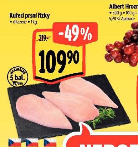 Kuřecí prsní řízky