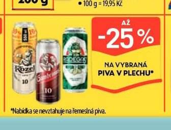 Piva v plechu