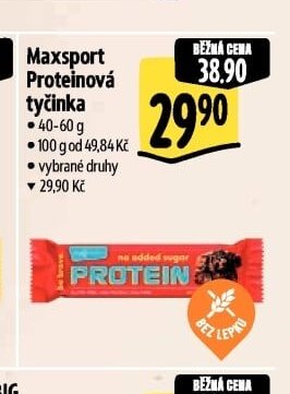 Maxsport Proteinová tyčinka