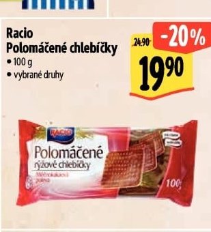 Racio Polomáčené chlebíčky