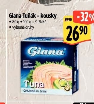 Giana Tuňák - kousky