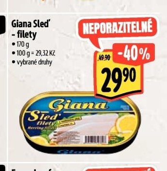 Giana Sled - filety