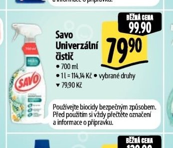 Savo Univerzální čistič - Albert akcniletaky.com