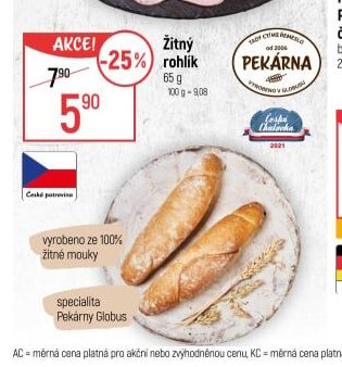 Žitný rohlík