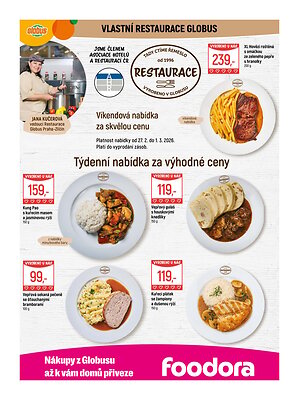 akční leták Globus 25.2.2026-3.3.2026