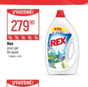 Rex prací gel