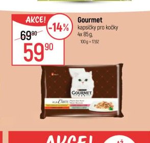 Gourmet kapsičky pro kočky