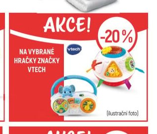 Na vybrané hračky značky Vtech