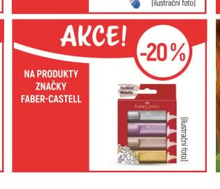 Na produkty značky Faber-Castell