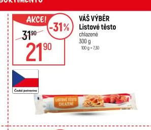 Váš Výběr Listové těsto