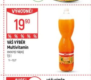 VÁŠ VÝBĚR Multivitamin