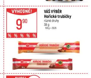 VÁŠ VÝBĚR Hořické trubičky