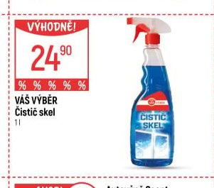 VÁŠ VÝBĚR Čistič skel