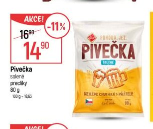 Pivečka solené preclíky
