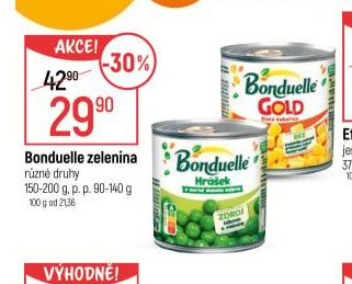 Bonduelle zelenina