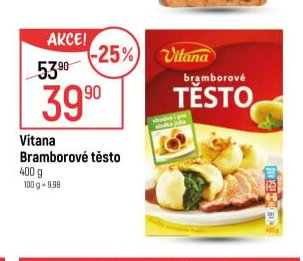 Vitana Bramborové těsto