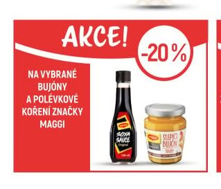Maggi bujóny a polévkové koření