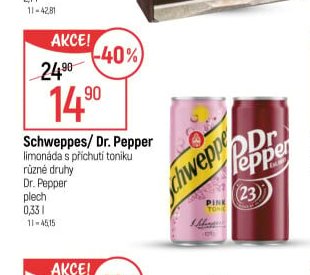 Schweppes/ Dr. Pepper
