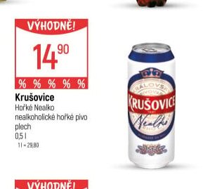 Krušovice Hořké Nealko
