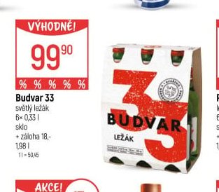 Budvar 33