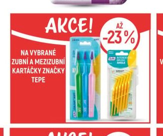 Tepe zubní kartáčky - Globus akcniletaky.com
