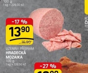 UZENINY PŘÍBRAM HRADECKÁ MOZAIKA