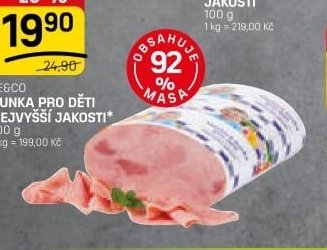 LE&CO ŠUNKA PRO DĚTI NEJVYŠŠÍ JAKOSTI