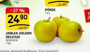 JABLKA GOLDEN DELICIUS