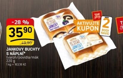 JANKOVY BUCHTY S NÁPLNÍ