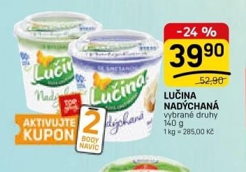 LUČINA NADÝCHANÁ
