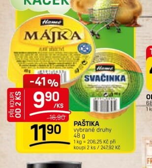 MÁJKA/SVAČINKA
