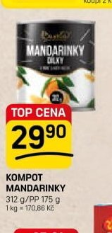 KOMPOT MANDARINKY