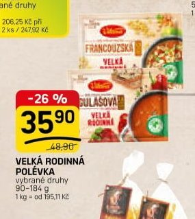 VELKÁ RODINNÁ POLÉVKA