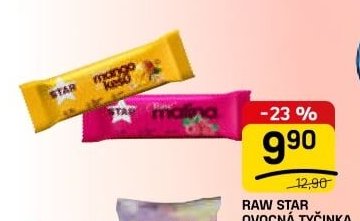 RAW STAR OVOCNÁ TYČINKA